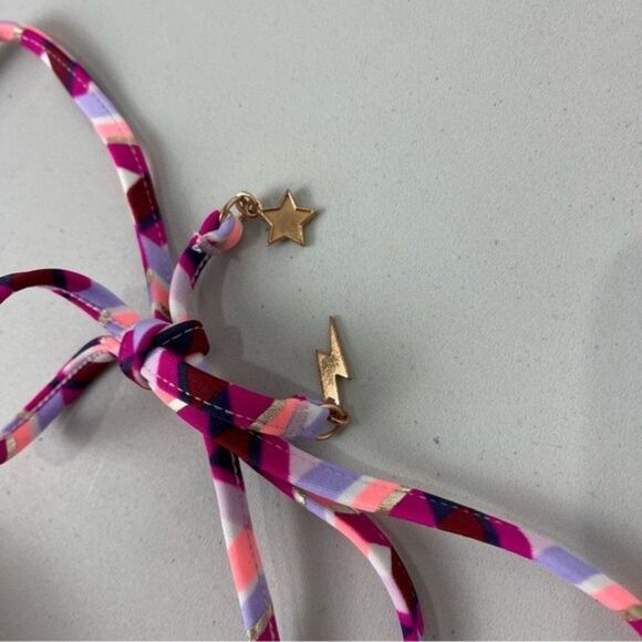 Victoria's Secret Pink Charm Halter Bikini Top Women's Size Medium - Picture 4 of 6